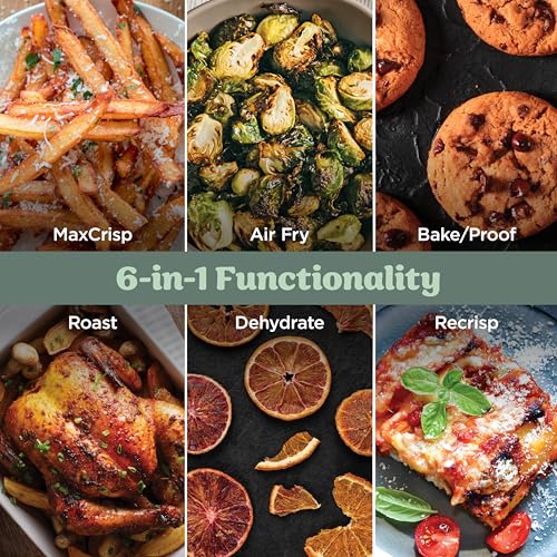 Ninja Crispi Pro 6-in-1 Glass Air Fryer | With Nontoxic, 6qt & 2.5qt Containers & Lids | Microwave, Freezer, Dishwasher Safe | 450°F Max Temp | 1800 Watt | Ash Grey | AS101DG