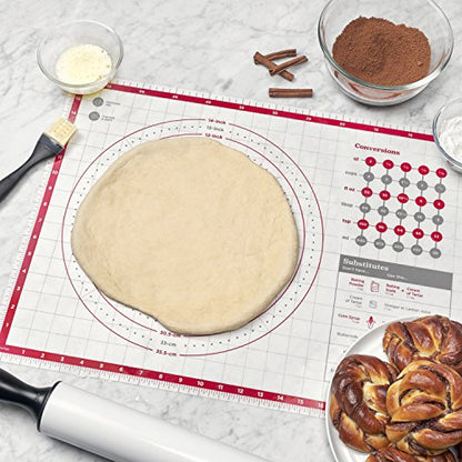 OXO Good Grips Non-Slip Silicone Pastry Mat with Built-In Measurements