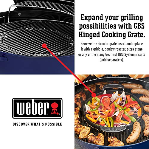Weber® Master-Touch Charcoal Grill, 22-Inch, Deep Ocean Blue