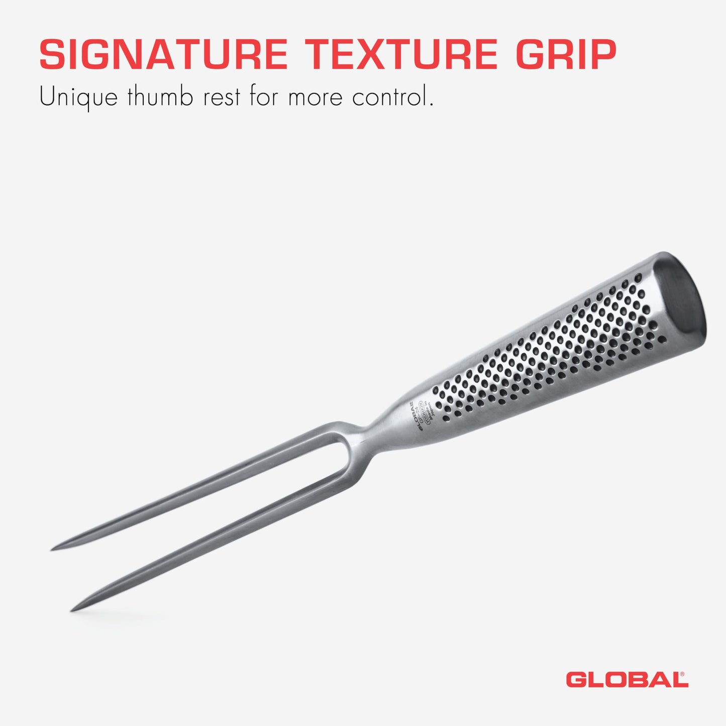 Global GF-24 - Straight Carving Fork