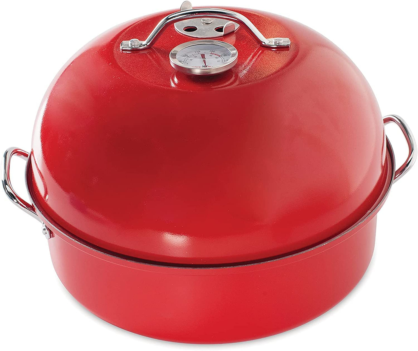 Nordic Ware Stovetop Kettle Smoker, Full Size, Red