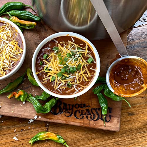 Bayou Classic 1420 20-qt Stainless Stockpot Features Heavy Duty Welded Handles for Secure Handling Domed Lid Perfect For Large Batch Cooking of Soups Stews Chili and Gumbo