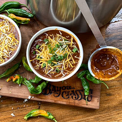 Bayou Classic 1420 20-qt Stainless Stockpot Features Heavy Duty Welded Handles for Secure Handling Domed Lid Perfect For Large Batch Cooking of Soups Stews Chili and Gumbo