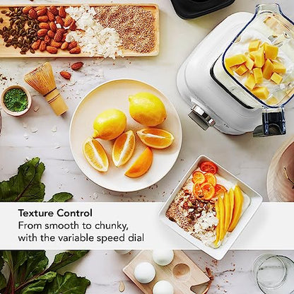 KitchenAid K400 Variable Speed Blender with Tamper - KSB4028 - Contour Silver