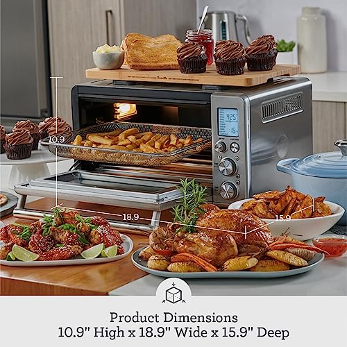 Breville BOV860BSS Smart Oven Air Fryer and Convection Oven, Brushed Stainless Steel