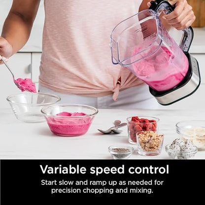Ninja Foodi Power Blender & Food Processor, 6 Functions, Silver, SS351