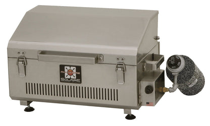 Solaire SOL-IR17BWR Anywhere Portable Infrared Warming Rack Gas Grill, Stainless Steel