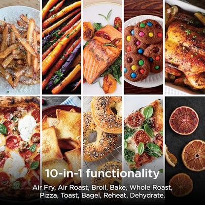 Ninja Foodi XL Pro Air Fry Oven, 10-in-1, Stainless Steel, DT201