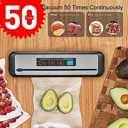 INKBIRD WIFI Sous Vide Cooker Bundle with Vacuum Sealer Machine | 1000W Sous-Vide Cooker Immersion Circulator with 14 Preset Recipes on APP and Thermal Immersion with Timer