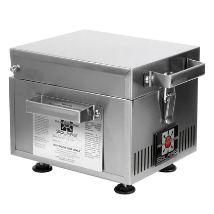 Solaire SOL-IR8A Anywhere Mini Personal Infrared Propane Gas Grill, Stainless Steel