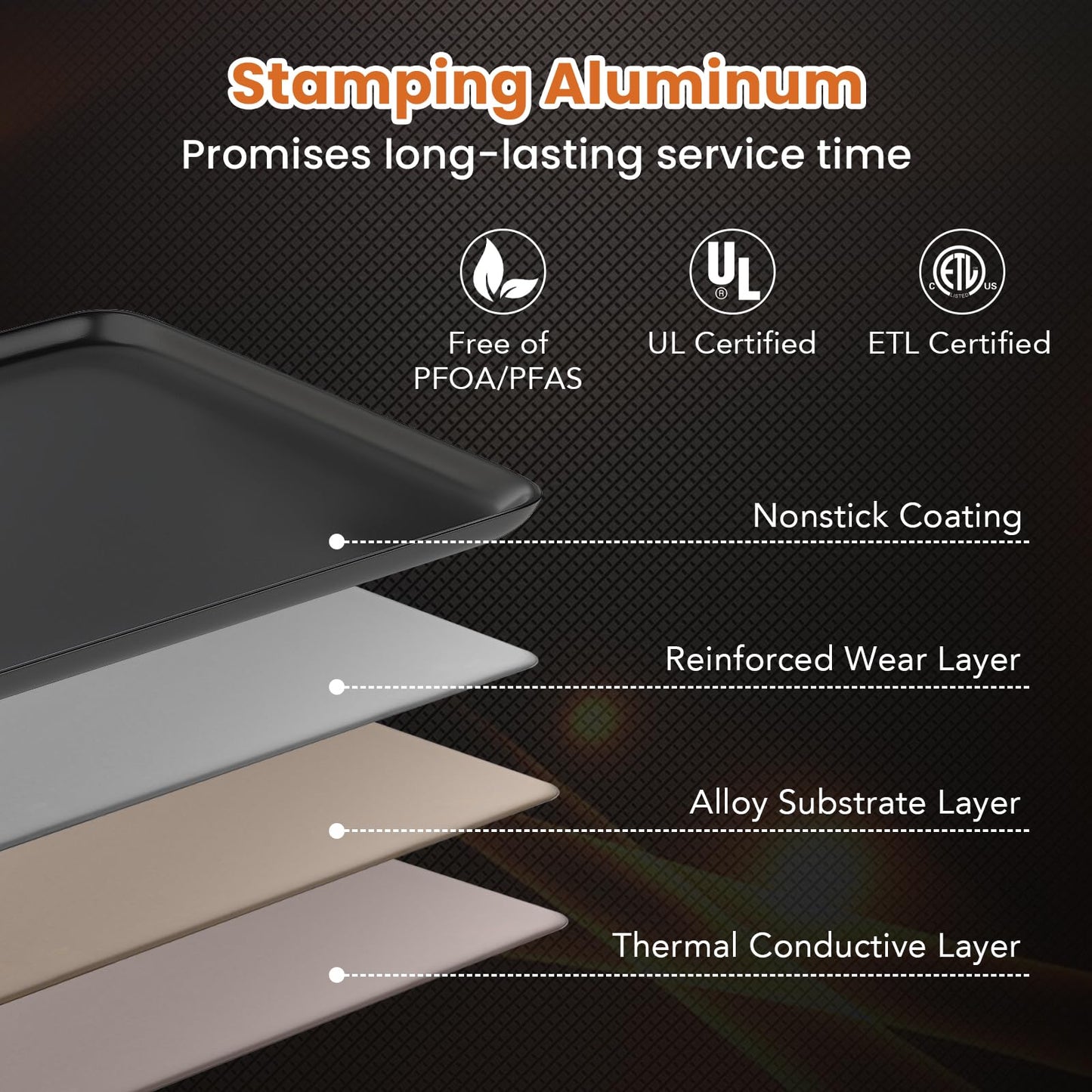 CLEEMAN 39.5” Electric Griddle, Nonstick Extra Large Teppanyaki Grill with Adjustable Temperature, Drip Pan & Insulated Handles, Easy-to-clean Pancake Griddle, BBQ Grill for Indoor & Party