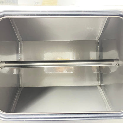 Yokoma Meat Vegetable Tumbler Marinator, 90L Capacity Marinate 47.5kg Commercial Electric Vacuum Pump Vegetable Marinating Machine Stainless Steel Meat Curing Marinator for for Jerky, Sausage, Bacon