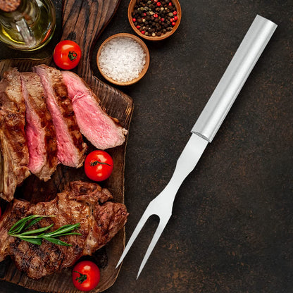 Rada Cutlery Carving Fork, Made in USA, Silver Handle