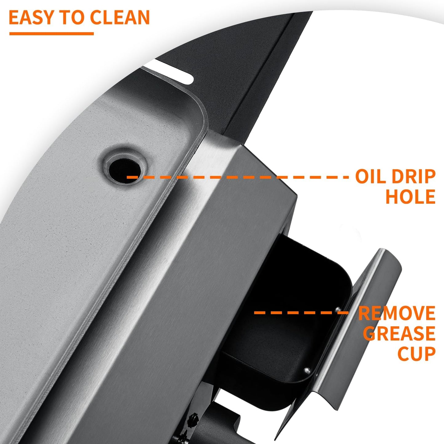 SKOK 3 Burner Gas Griddle- 23.3 Inch Outdoor Propane Griddle- 30000 BTU Propane Fuelled, Portable Flat Top Gas Grill Camping Griddle Station for Kitchen, Outdoor BBQ, Camping