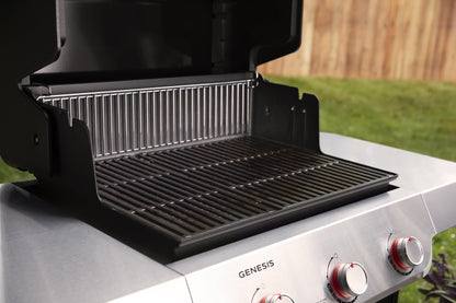 Weber Genesis E-315 Natural Gas Grill for Outdoor Cooking, 3 Burners, Black