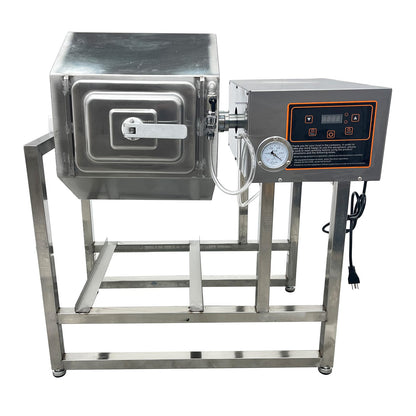 TECHTONGDA Meat Tumbler Marinator 42L Vegetable Tumbler Marinating Machine, Food Vacuum Curing Machine with Timing Controlled, Bidirectional Rotation, Fast Marination for Professional Kitchens
