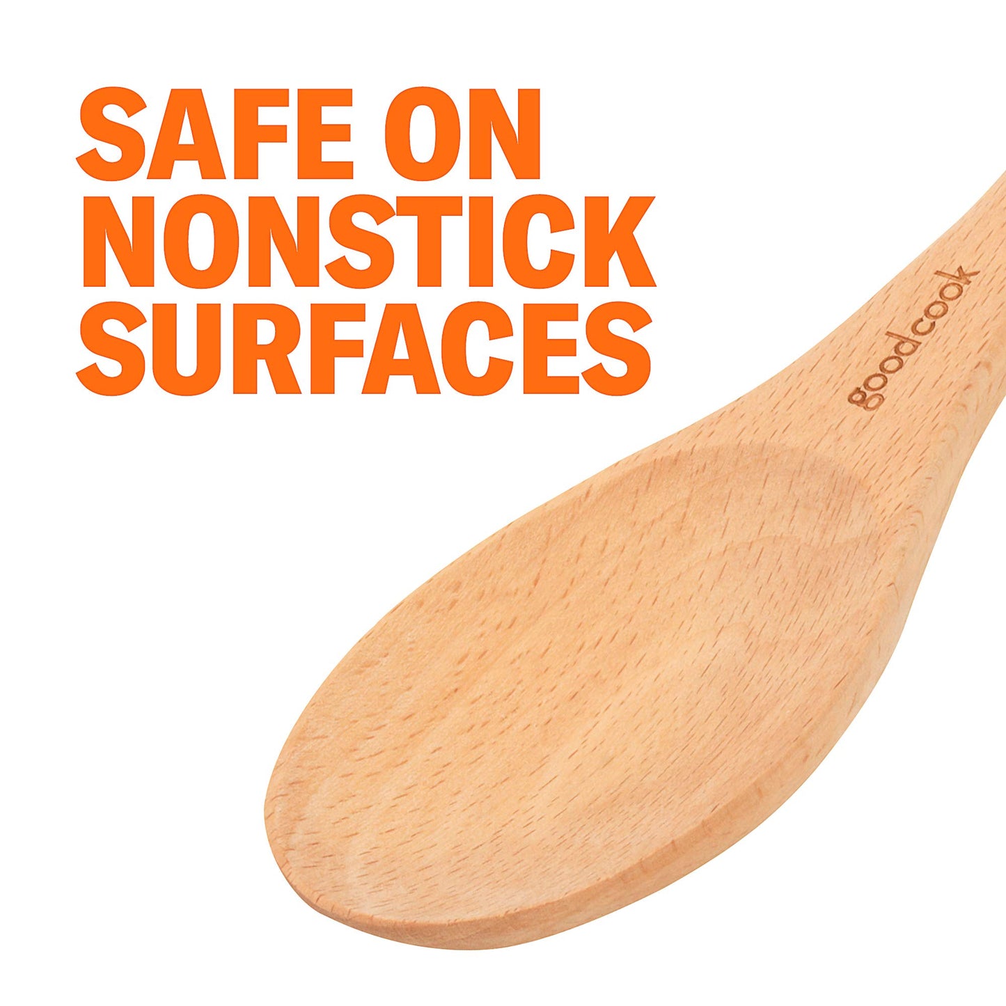 Good Cook Touch 13-inch Wooden Basting Spoon