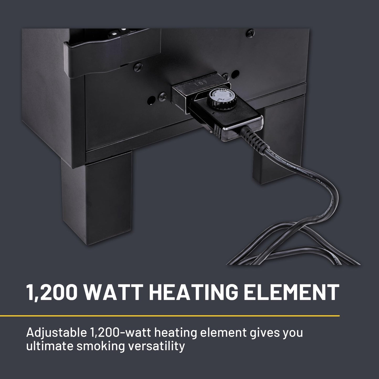 Char-Broil® Analog Electric Smoker, Black - 18202077