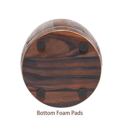 Tomato Garden Wooden Utensil Holder, Brown, Barrel Shape, Holds Spoons and Scoops, Wine Barrel Design, Painted, Smooth Surface, Sturdy Construction