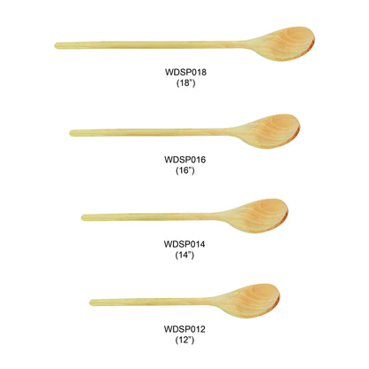 Thunder Group Wooden Spoon, 18" W