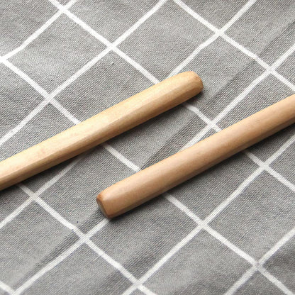 1 Pieces Olive Wooden Spoon,11 Inches Korean Style Long Handle Wooden Round Slotted Spoons for Jam Olive