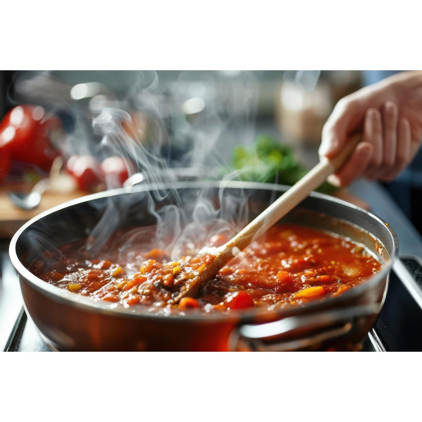 HIC Kitchen Wooden Spoon, FSC-Certified Beechwood, 12-Inch