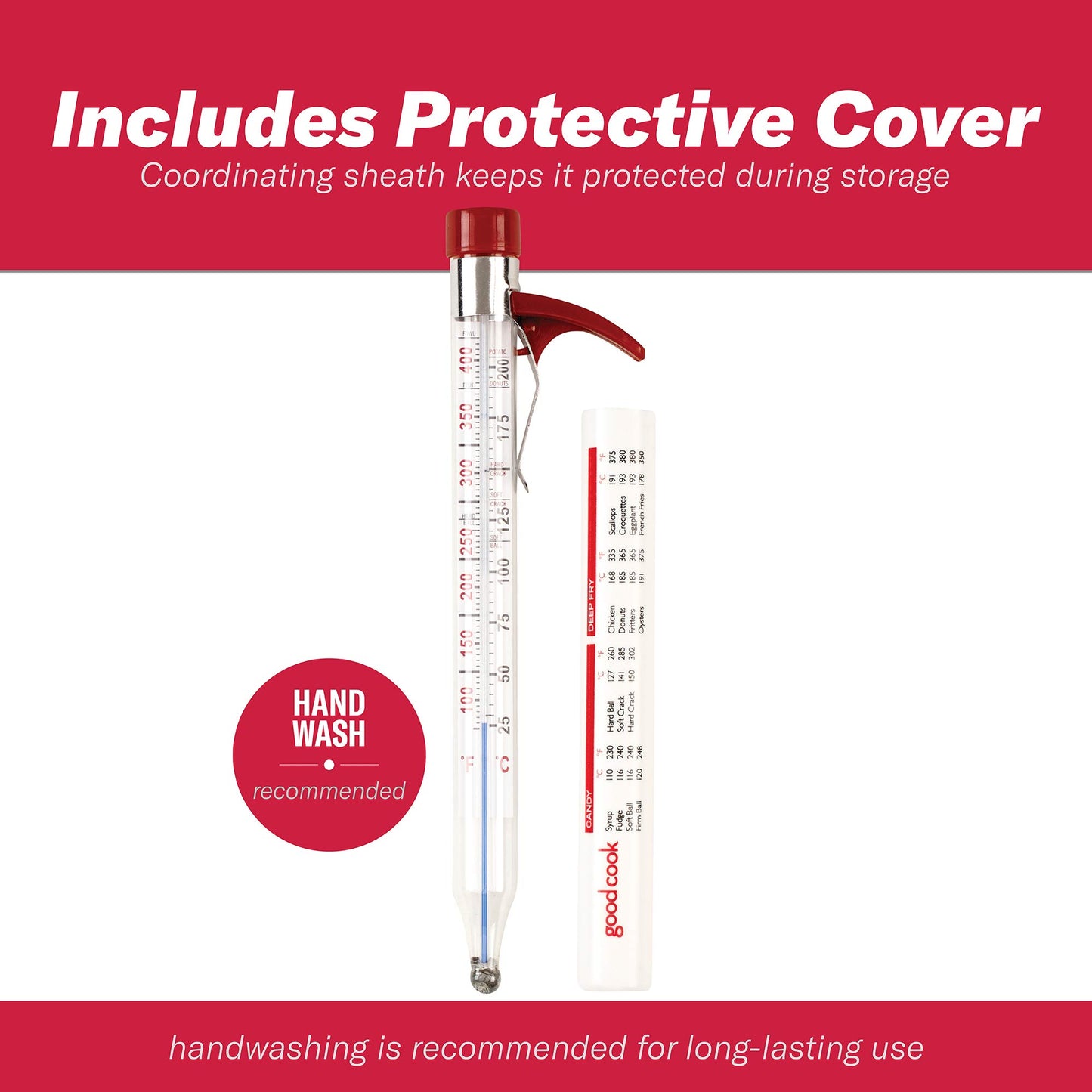 GoodCook Everyday Candy & Deep Fry Thermometer