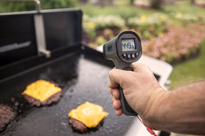 Weber Griddle Infrared Thermometer, Black, Wireless Digital Meat Thermometer for Grilling