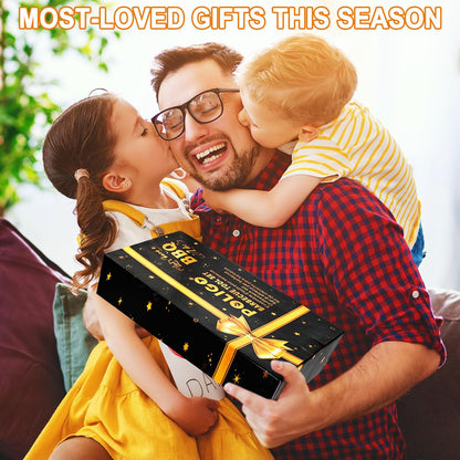 POLIGO 22PCS Heavy Duty BBQ Grill Accessories Set, Non-Slip Grill Tools for Outdoor Grill Set Thicker Stainless Steel Grill Utensils Set, Deluxe Grilling Tools Set in Aluminum Case Ideal Gifts for Men