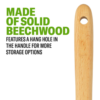 Good Cook Touch 13-inch Wooden Basting Spoon