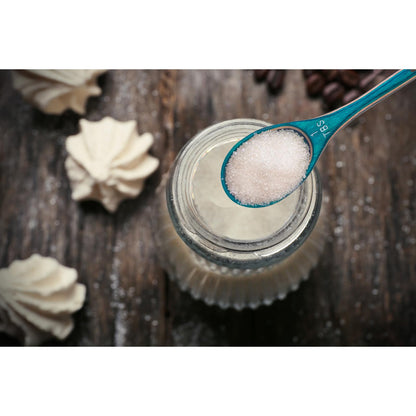 6pcs Measuring Spoons Set, Unique Pakkawood Measuring Spoons Includes 1/8 tsp, 1/4 tsp, 1/2 tsp, 1 tsp, 1/2 tbsp & 1 tbsp for Cooking & Baking, Cute Kitchen Gadgets Gift(Turquoise Blue)