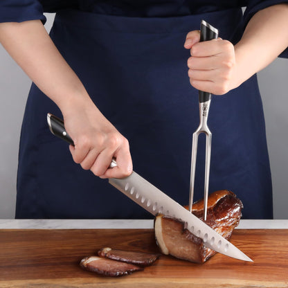 Cangshan HELENA Series 9-Inch Carving Fork, Forged German Steel, 502636