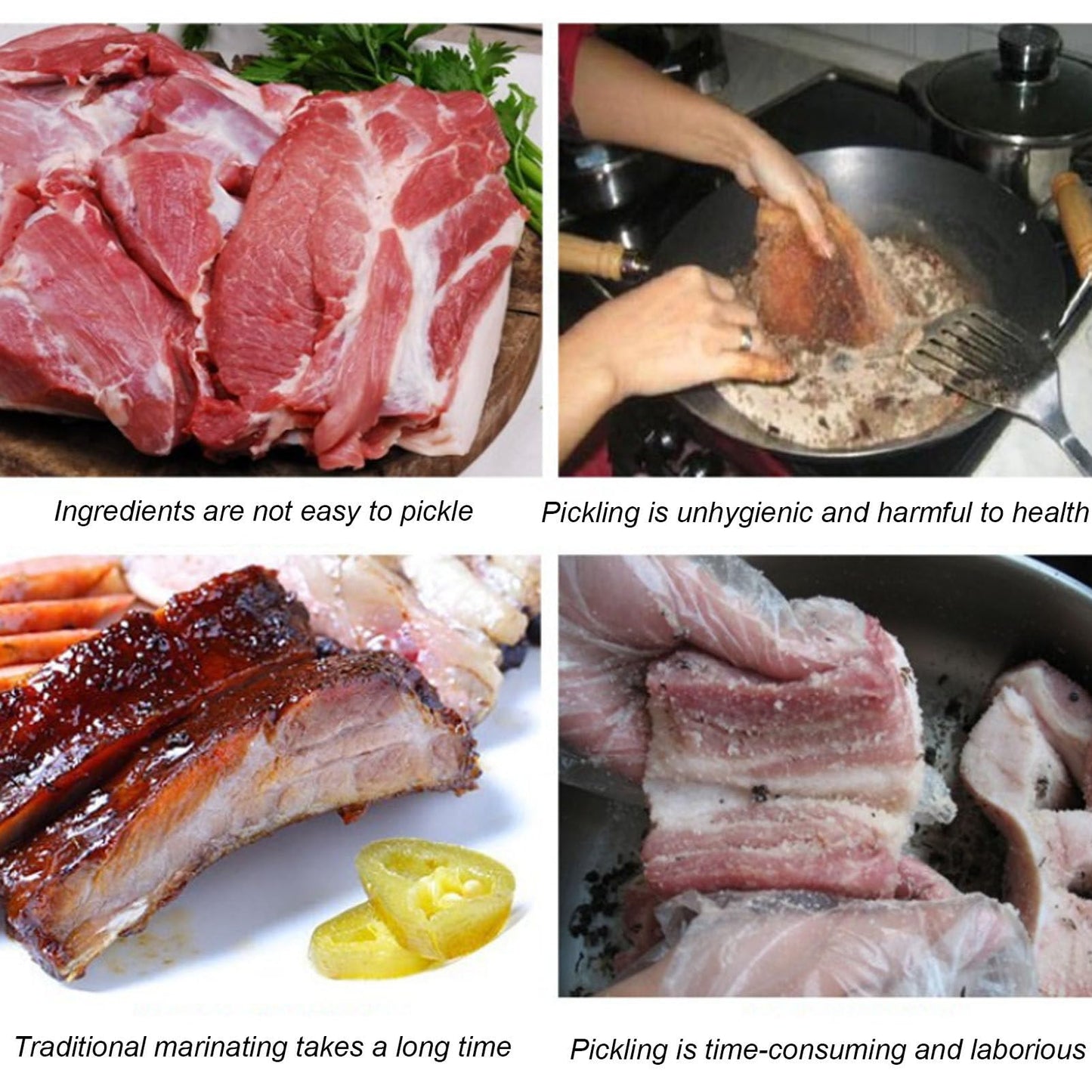 TREEYX Commercial Vacuum Tumbler Marinating Machine for Meat & Vegetable, Electric Vacuum Food Tumbling Machine Multi-Marinator for Beef Pork Mutton Chicken