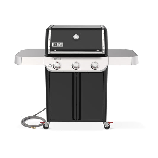 Weber Genesis E-315 Natural Gas Grill for Outdoor Cooking, 3 Burners, Black