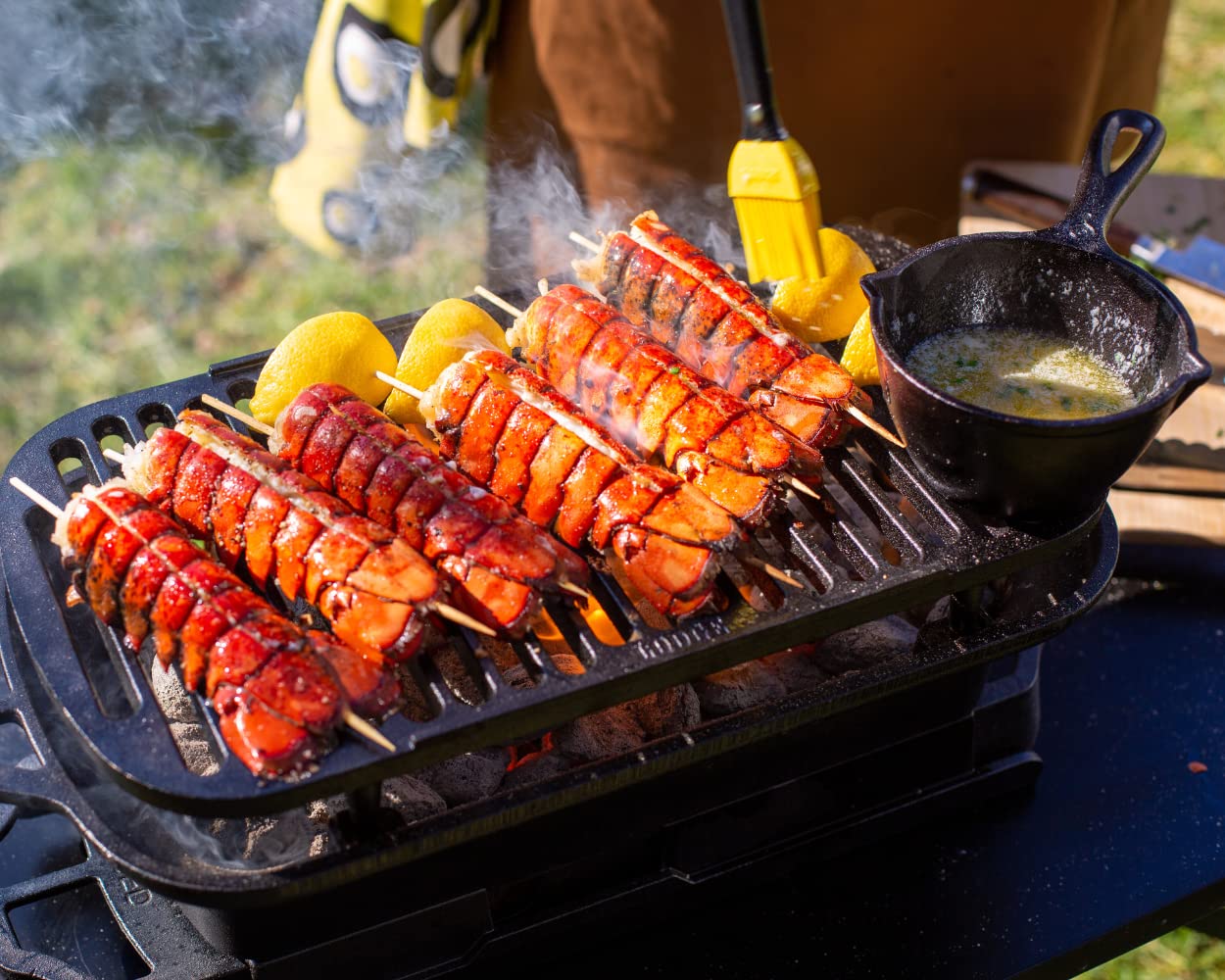 Lodge Sportsman's Cast Iron Pro Grill - 1 Each, Black