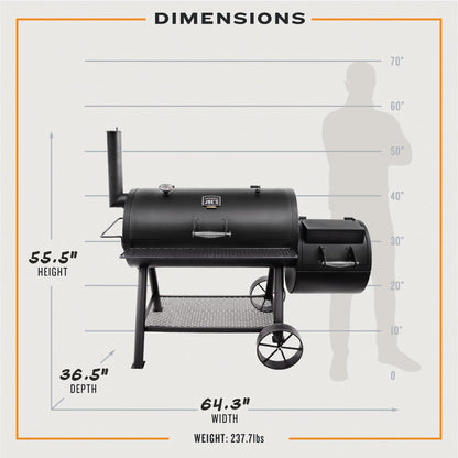 Oklahoma Joe's® Longhorn Offset Smoker - 13201747-50