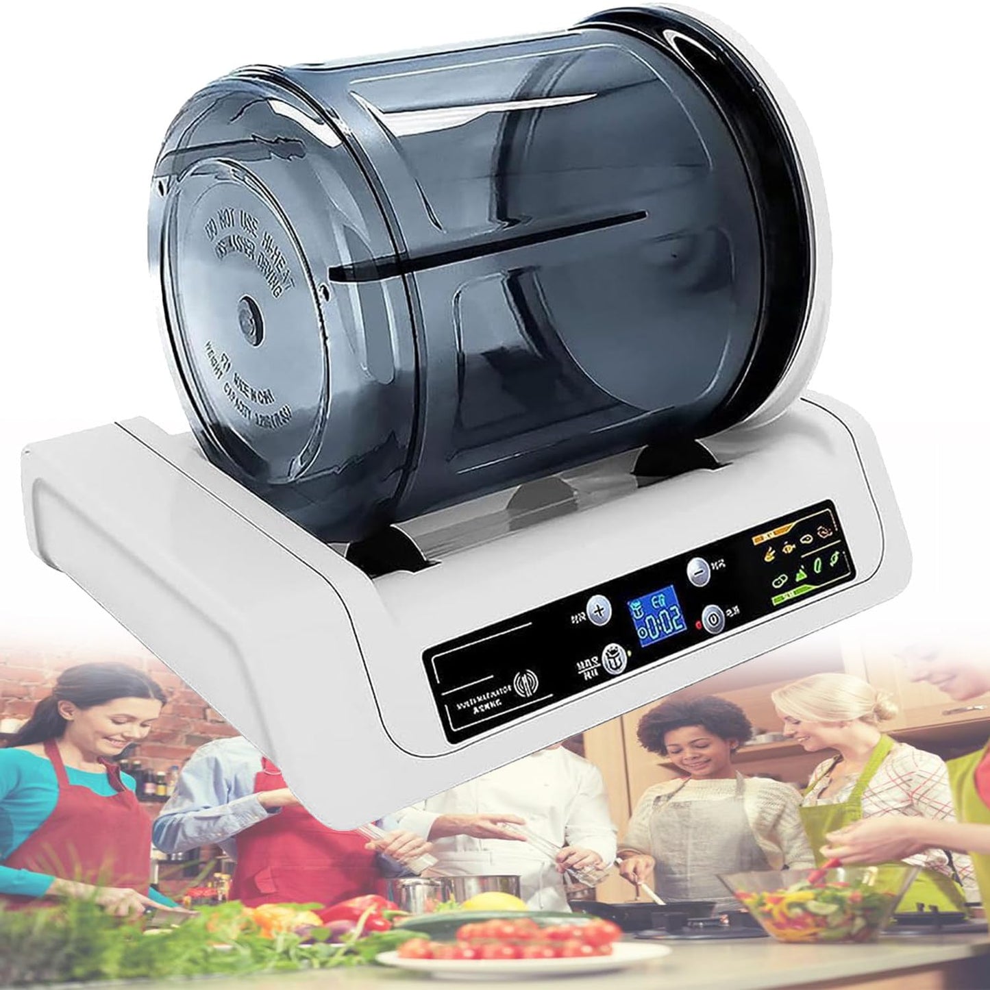 15 Minute Vacuum Tumbler Marinating Machine,Tumbler-Marinator,Electric Meat Tumbler Marinator,Automatic Hamburger Pickling Machine