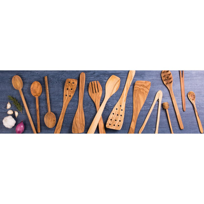 Eddingtons Italian Olive Wood Cooking Spoon, Handcrafted in Europe, 10-Inch