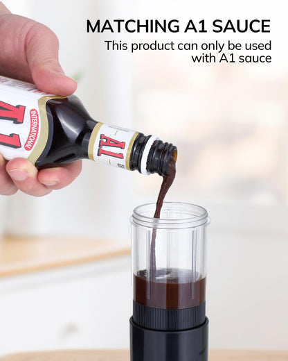 Smart Marinade Injector, 2-in-1 Meat Tenderizer With Flavor Syringe, 20 Stainless steel Blades For BBQ Steak Beef Turkey Brisket Pork Kitchen Cooking