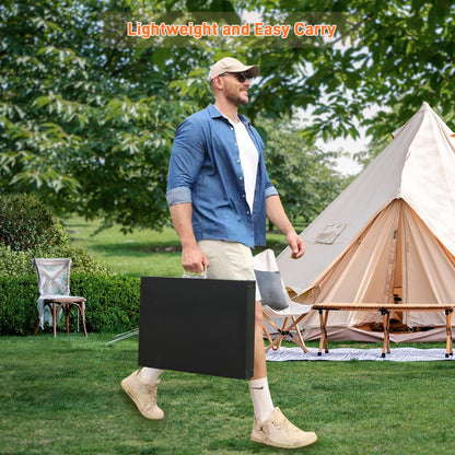 Portable Outdoor Grill Table, Blackstone Griddle Stand, Movable Griddle Stand Fit 17 Inch or 22 Inch, Grill Cart for Blackstone, Ninja Woodfire Grill Stand