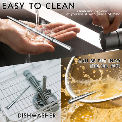 Smart Bluetooth Wireless Meat Thermometer Digital,Probe & LCD Screen for Grill,BBQ,Smoker,Air Fryer,Kitchen,Oven,Kitchen,Perfect for Turkey,Steak,Chicken