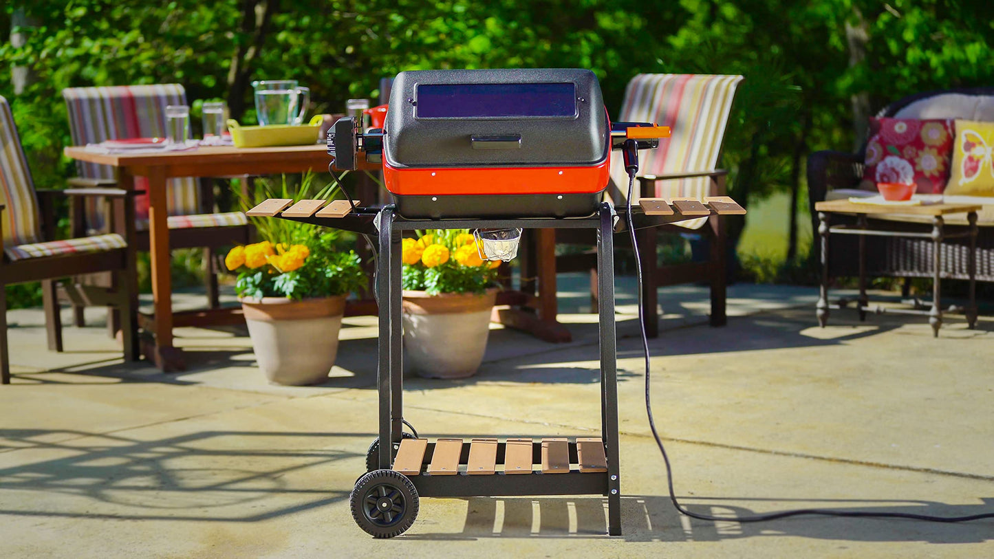 Americana Rotisserie Electric Grill with Shelf