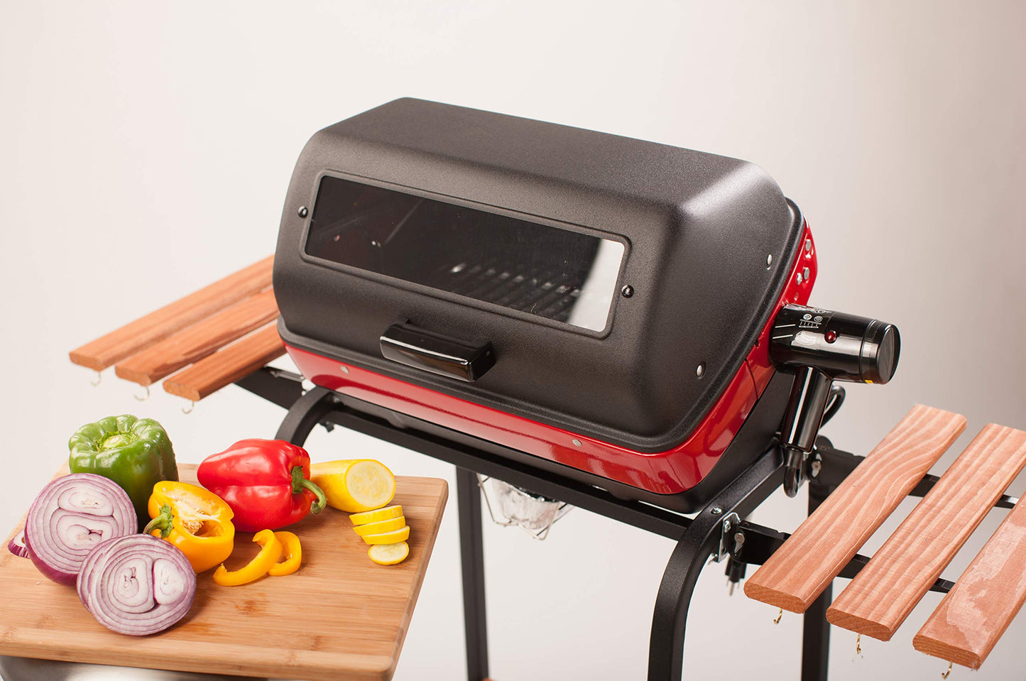 Americana Rotisserie Electric Grill with Shelf