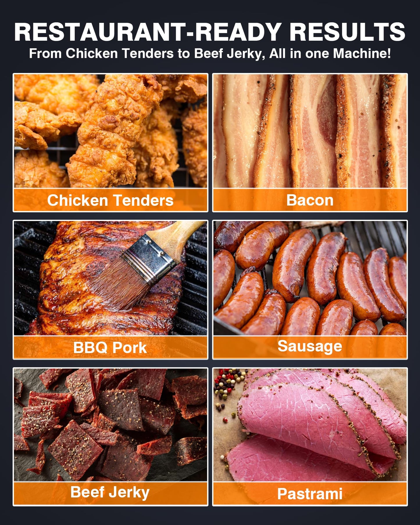 PYY Vacuum Tumbler Marinator - Max.20LBS Commercial Meat Tumbler Marinator w/Pressure Gauge 20L, 30 Minute Fast Marinating, 80W Copper Motor, 3-Speed,Stainless Steel Meat Tumbler for Catering Kitchen