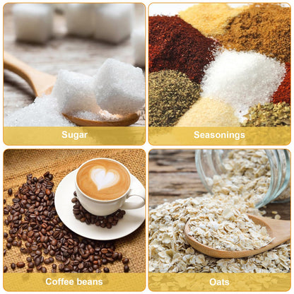 4 Pcs Small Wooden Spoons，3.5 Inch Mini Handmade Bulk Nature Tiny Spoons Little Wooden Teaspoons for Jars Sugar Coffee Creamer Honey Spices Salt Kitchen Supplies