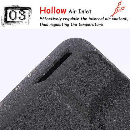 Hibachi Grill, Japanese BBQ Grill Portable Japanese Charcoal Grill Barbecue Stove Barbecue Stove with Wooden Base for Home Party (Size 24X12.5cm)