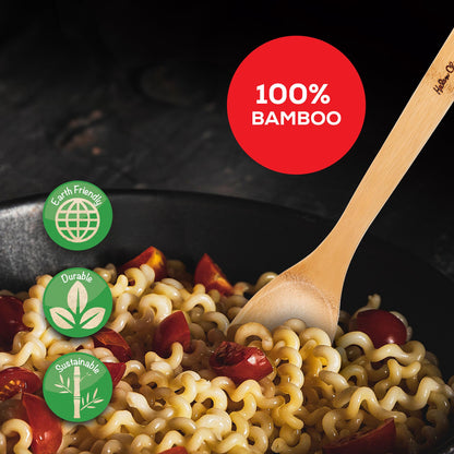 Helen’s Asian Kitchen Bamboo Stir Fry Spatula and Cooking Utensil, 13-Inch