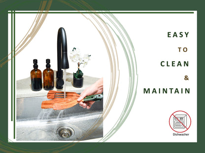 6Pcs Spurtle with Spoon Rest, Wood Spatula Olive Green, Wooden Utensils for Cooking, Wood Spatula, Wooden Kitchen Utensil Set, Spurtles Kitchen Tools