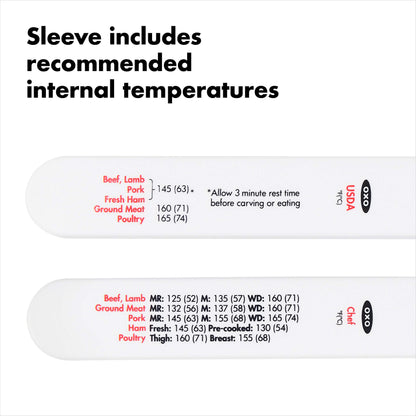 OXO Good Grips Chef's Precision Digital Instant Read Thermometer, Black