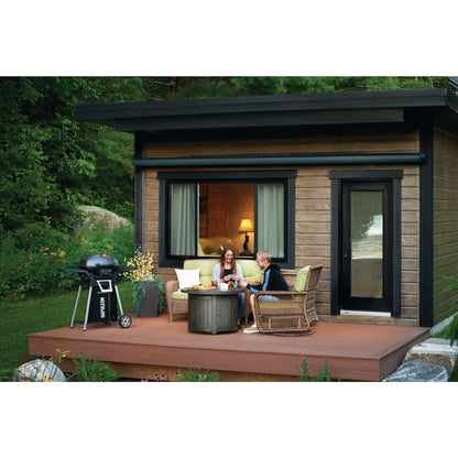 Napoleon TravelQ PRO285 Portable Natural Gas Grill, Black, 2 Burners, Tailgating, Camping, and Small Outdoor Spaces